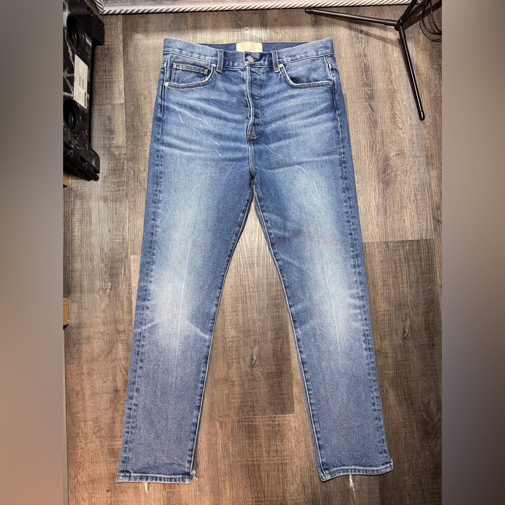 CQY Vintage‎ inspired button fly high waist Denim